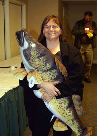 Gee Mary, that is a big fish!
