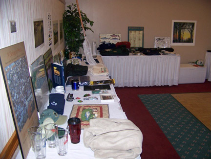 The wide array of donations received from our 2007 AIC sponsors