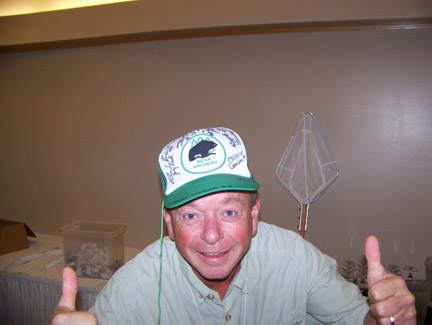 Dave Longard, 2007 winner of the prestigious "Bear Hat"