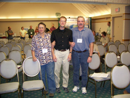 Official installation of the 2008 AIC Treasurer, John Magee.